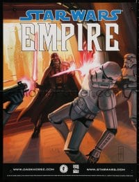 4r435 STAR WARS: REPUBLIC/STAR WARS: EMPIRE 2-sided 18x24 special poster 2002 Darth Vader, Obi-Wan!