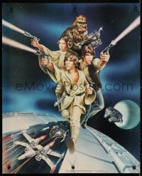 4r434 STAR WARS group of 3 19x23 special posters 1978 Goldammer art, Procter & Gamble tie-in!