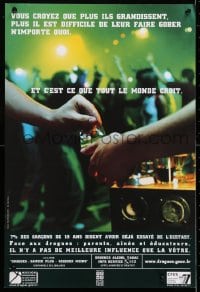 4r490 VOUS CROYEZ QUE PLUS ILS GRANDISSENT 16x24 French special poster 2000s ecstasy rave!