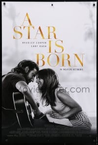 4r911 STAR IS BORN advance DS 1sh 2018 Bradley Cooper stars and directs, romantic image w/Lady Gaga!