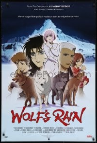 4r083 WOLF'S RAIN 27x40 video poster 2003 Tensai Okamura anime animation, cast and mountain!