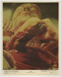 4s269 ALIEN 11x14 commercial poster 1979 classic image of alien bursting from John Hurt's chest!