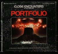 4s224 CLOSE ENCOUNTERS OF THE THIRD KIND 12x13 art portfolio 1977 contains 18 color prints!