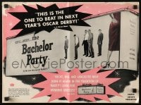 4s555 BACHELOR PARTY pressbook 1957 Don Murray, written by Paddy Chayefsky, they'll live it up tonight!