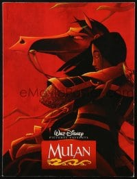 4s331 MULAN screening program 1998 Walt Disney Ancient China cartoon with brave female hero!