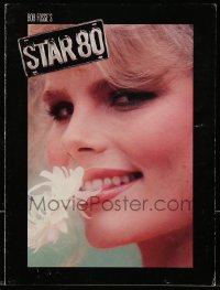 4s337 STAR 80 screening program 1984 Hemingway as Playboy Playmate of the Year Dorothy Stratten!