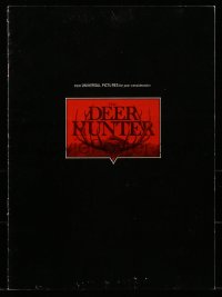 4s409 DEER HUNTER promo brochure 1979 Michael Cimino, Robert De Niro, For Your Consideration!