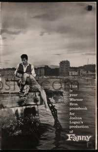 4s664 FANNY pressbook 1961 Leslie Caron, Charles Boyer, Maurice Chevalier, Horst Buchholz!