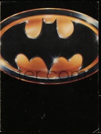 4s315 BATMAN screening program 1989 directed by Tim Burton, Jack Nicholson, Michael Keaton