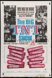 4t109 BIG T.N.T. SHOW 1sh 1966 all-star rock & roll, traditional blues, country western & rock!