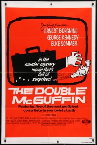 4t247 DOUBLE McGUFFIN 1sh 1979 Ernest Borgnine, George Kennedy, really cool Saul Bass artwork!