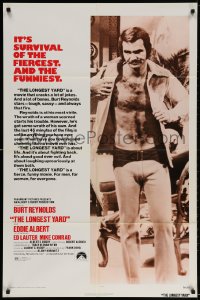 4t526 LONGEST YARD 1sh 1974 Robert Aldrich prison football comedy, full-length Burt Reynolds!