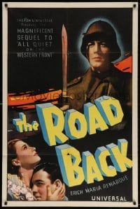 4t720 ROAD BACK 1sh 1937 John 'Dusty' King, directed by James Whale, Erich Maria Remarque novel!