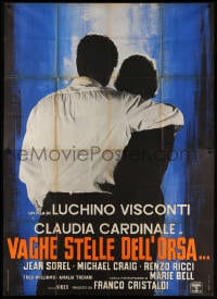 4w945 SANDRA Italian 2p 1965 Luchino Visconti, Claudia Cardinale loves her brother too much!