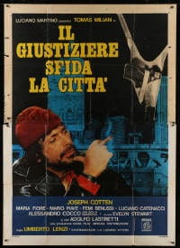 4w968 SYNDICATE SADISTS Italian 2p 1975 Tomas Milian, Umberto Lenzi's Il giustiziere sfida la citta