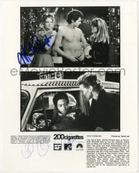 4x262 200 CIGARETTES signed 8x10 still 1999 by BOTH Dave Chappelle AND Martha Plimpton!