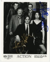 4x263 ACTION signed TV 8x10 still 1999 by BOTH Jay Mohr AND Illeana Douglas!