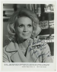 4x269 ANGIE DICKINSON signed 8x10.25 still 1980 great smiling close up from Dressed To Kill!
