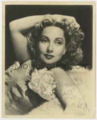 4x271 ANN SOTHERN signed deluxe 8x10 still 1930s sexy glamour portrait with hand in her hair!