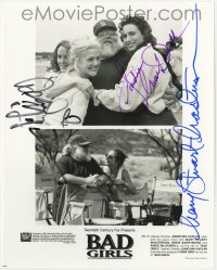 4x279 BAD GIRLS signed 8x10 still 1994 by Drew Barrymore, Mary Stuart Masterson, AND MacDowell!
