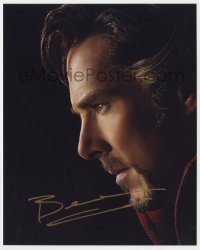 4x675 BENEDICT CUMBERBATCH signed color 8x10 REPRO still 2010s close up as Marvel's Doctor Strange!