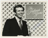 4x728 BOB EUBANKS signed 8x10 REPRO still 1980s great c/u of the host of TV's The Newlywed Game!