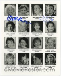 4x300 CALENDAR GIRLS signed 8x10 still 2003 by BOTH Helen Mirren AND Ciaran Hinds!