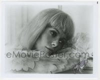 4x742 CATHERINE DENEUVE signed 8x10 REPRO still 1980s close portrait of the beautiful French star!