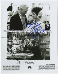 4x322 COUSINS signed 8x10 still 1988 by BOTH Lloyd Bridges AND Keith Coogan!
