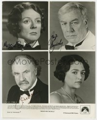 4x331 DEATH ON THE NILE signed 8x10 still 1978 by Maggie Smith, George Kennedy, AND Jack Warden!