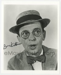 4x763 DON KNOTTS signed 8x10 REPRO still 1970s great portrait as The Incredible Mr. Limpet!