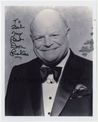 4x764 DON RICKLES signed 8x10 REPRO still 1980s great smiling head & shoulders portrait in tuxedo!
