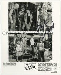 4x352 ELIJAH WOOD signed 8x10 still 1994 great images when he was a kid in The War!