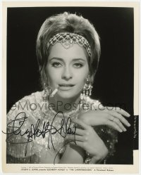 4x353 ELIZABETH ASHLEY signed 8x10 still 1964 close up smoking portrait from The Carpetbaggers!