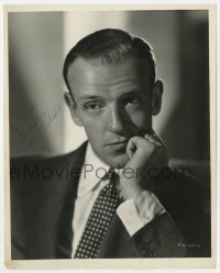 4x362 FRED ASTAIRE signed 8x10 still 1937 portrait of the actor/dancer in suit & tie by Bachrach!
