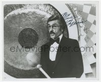 4x785 GARY OWENS signed 8.25x10 REPRO still 1980s great portrait hosting The Gong Show!