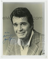 4x808 JAMES GARNER signed 8x10 REPRO still 1970s head & shoulders c/u of the handsome leading man!