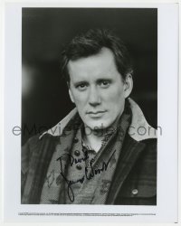 4x410 JAMES WOODS signed 8x10.25 still 1989 great head & shoulders portrait from Immediate Family!