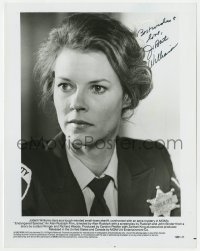 4x425 JOBETH WILLIAMS signed 8x10.25 still 1982 great portrait as the sheriff in Endangered Species!