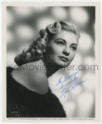 4x458 LORI NELSON signed 8.25x10 still 1953 portrait of the beautiful blonde Universal actress!