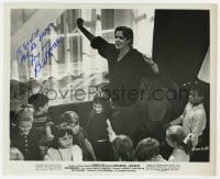 4x466 LYNN REDGRAVE signed 8.25x10 still 1966 with a group of children in Georgy Girl!