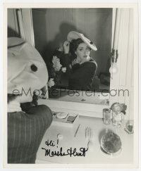 4x475 MARSHA HUNT signed 8x10 still 1942 candid in dressing room while making Seven Sweethearts!