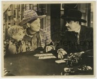 4x480 MAX TERHUNE signed 8x10 still 1930s gambling at poker with his dummy Elmer, long inscription!
