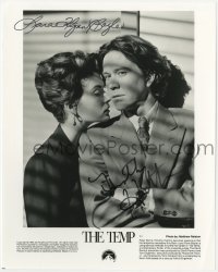 4x555 TEMP signed 8x10 still 1993 by BOTH Timothy Hutton AND Lara Flynn Boyle!