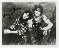 4x875 TEX signed 8x9.75 REPRO still 1980s by BOTH Matt Dillon AND Meg Tilly!