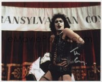 4x697 TIM CURRY signed color 8x10 REPRO still 2000s Dr. Frank-N-Furter in Rocky Horror Picture Show!