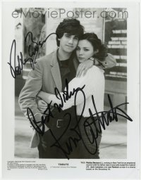 4x562 TRIBUTE signed 8x10.25 still 1980 by BOTH Robby Benson AND Kim Cattrall!