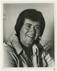 4x882 WAYNE NEWTON signed 8x10 REPRO still 1970s great portrait of the Las Vegas performer!