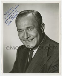 4x574 WILLIAM DEMAREST signed 8x10 still 1950s head & shoulders smiling portrait in suit & tie!