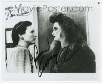 4x885 WORKING GIRL signed 8x9.75 REPRO still 1988 by BOTH Joan Cusack aND Nora Dunn!
